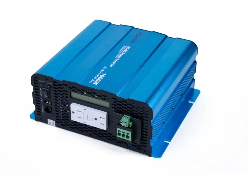 40441 – HOLMAN Power Inverter, Inverts 12 Volt DC To 110 Volt AC 1000 Continuous/ 2000 Peak Watts 9 Amp Output With 2...
